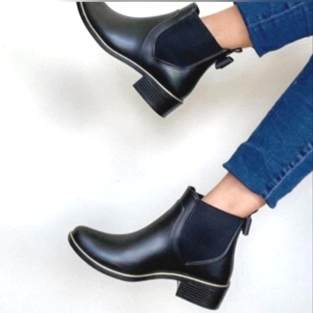 NEW KATE SPADE | $145 Solstice Chelsea Rain Boots - Picture 7 of 7